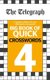 The Telegraph Big Book of Quick Crosswords 4 (Paperback): Telegraph Media Group Ltd