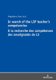 In Search of the LSP Teacher's Competencies A la recherche des competences des enseignants de LS (English, French,...
