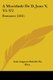 A Mocidade De D. Joao V, V1-V2 - Romance (1851) (Paperback): Luiz Augusto Rebello Da Silva