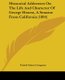 Memorial Addresses On The Life And Character Of George Hearst, A Senator From California (1894) (Paperback): United States...