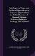 Catalogue of Type and Referred Specimens of Crinozoa (Cystoidea) in Field Museum of Natural History Volume Fieldiana, Geology,...