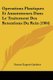Operations Plastiques Et Anastomoses Dans Le Traitement Des Retentions Du Rein (1904) (French, Paperback): Faxton Eugene Gardner