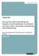Die psychosoziale Entwicklung der jungeren Geschwisterkinder von Kindern mit einer schwer chronischen Erkrankung oder...