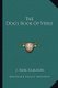 The Dog's Book of Verse (Paperback): J. Earl Clauson