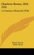 Charlotte Bronte, 1816-1916 - A Centenary Memorial (1918) (Hardcover): Bronte Society