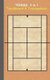 Tennis 2 in 1 Taktikboard und Trainingsbuch - Trainingsbuch, Notizbuch, Taktikbuch, Spieltaktik, Taktikboard, Training,...