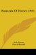 Pastorals Of Dorset (1901) (Paperback): M.E. Francis, Francis Blundell