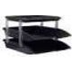 Twinlock Desk Tray - 2 Trays and 4 Risers Set (Green): 
