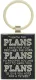 I Know the Plans I Have for You Metal Key Ring: 