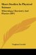 Short Studies In Physical Science - Mineralogy, Chemistry And Physics (1897) (Paperback): Vaughan Cornish