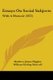 Essays On Social Subjects - With A Memoir (1875) (Paperback): Matthew James Higgins
