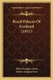 Royal Palaces Of Scotland (1911) (Paperback): Helen Douglas Irvine
