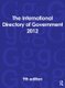 The International Directory of Government 2012 (Hardcover, 9th edition): Europa Publications