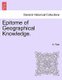 Epitome of Geographical Knowledge. (Paperback): H. Plate
