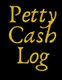 Petty Cash Log - 6 Column Payment Record Tracker Manage Cash Going In & Out Simple Accounting Book 8.5 x 11 inches Compact 120...