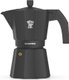 Italexpress 6 Cup Stove Top Coffee Maker - Black: 