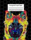 Hexagonal Graph Paper - Organic Chemistry & Biochemistry Notebook, Vibrant Eurasier Dog Cover, 160 Pages (8.5 x 11 inch, 1/4...