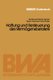 Haftung Und Besteuerung Des Vermoegensberaters (German, Paperback, 1981 ed.): Werner Klumpe, Heinz Roessler
