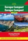 Europe Compact Road Atlas 1:1 500 000 (Sheet map, folded): 
