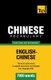 Chinese vocabulary for English speakers - 7000 words (Paperback): Andrey Taranov