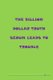 The billion dollar serum leads to trouble (Paperback): D Mae Ward