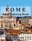 Rome: Adult Coloring Book - Italy Sketches Coloring Book (Paperback): Hector Farr