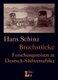 Bruchstu?cke. Forschungsreisen in Deutsch-Su?dwestafrika (German, Paperback): Hans Schinz