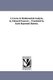 A Course in Mathematical Analysis, by Edouard Goursat ... Translated by Earle Raymond Hedrick. (Paperback): Edouard Goursat