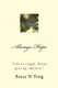 ALWAYS HOPE "Life is rough. Never give up. Believe." (Paperback): Bruce W. Fong