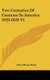 Two Centuries Of Costume In America 1620-1820 V1 (Hardcover): Alice Morse Earle