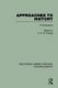 Approaches to History - A Symposium (Hardcover): H.P.R. Finberg