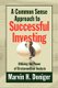 A Common Sense Approach to Successful Investing (Paperback): Marvin H Doniger