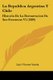 La Republica Argentina Y Chile - Historia De La Demarcacion De Sus Fronteras V2 (1899) (Spanish, Paperback): Luis Vicente Varela