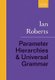 Parameter Hierarchies and Universal Grammar (Hardcover): Ian Roberts