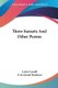 Three Sunsets And Other Poems (Paperback): Lewis Carroll, E. Gertrude Thomson