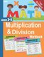 Multiplication & Division Workbook - Math Grade 3-5 with key answers (Paperback): Seven Arts