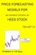 Price-Forecasting Models for H&E Equipment Services, Inc. HEES Stock (Paperback): Ton Viet Ta