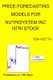 Price-Forecasting Models for NutriSystem Inc NTRI Stock (Paperback): Ton Viet Ta