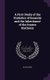 A First Study of the Statistics of Insanity and the Inheritance of the Insane Diathesis (Hardcover): David Heron