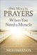 One-Minute Prayers When You Need a Miracle (Hardcover): Nick Harrison