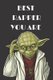 Funny Gift Notebook for Hip-Hop, Rap Lyrics - Best Rapper You Are: Blank, Lined, College Ruled Journal: Notepad for Song...