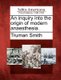 An Inquiry Into the Origin of Modern Anaesthesia. (Paperback): Truman Smith