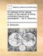 An Epitome of the Natural History of the Insects of China - Comprising Figures and Descriptions ... by E. Donovan, ......