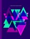 Angular Geometric Design - Composition Writing Book (Paperback): Shayley Stationery Books