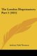The London Dispensatory Part 1 (1815) (Paperback): Anthony Todd Thomson
