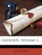 Gedichte, Volume 1... (German, Paperback): Gallus Morel