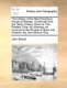 The History of the Most Illustrious House of Nassau, Continued from the Tenth Century Down to This Present Time. as Likewise,...