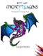The Mighty Dragons - Therapeutic Coloring Book (Paperback): Kaileah Nelson