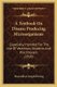 A Textbook On Disease Producing Microorganisms - Especially Intended For The Use Of Veterinary Students And Practitioners...