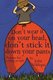 Don't Wear it on Your Head, Don't Stick it Down Your Pants - Poems for Young People (Paperback): John Siddique